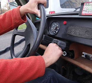 Trabifahren ist "harte Arbeit"