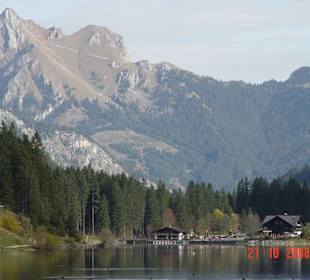 Ausblick am Vilsalpsee