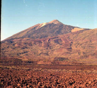Lavafelder auf dem Teide