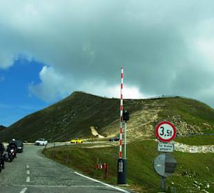 Hier die Auffahrt Edelweißhöhe