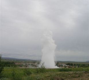 Fontäne des Geysirs