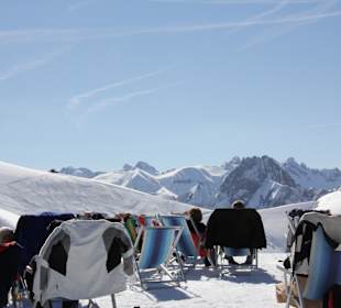 Sonnenbad auf dem Nebelhorn