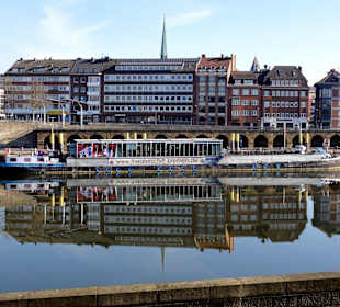 Das Theaterschiff auf der Weser