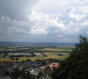 Die schöne Aussicht vom Turm aus.