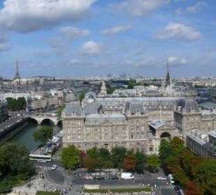 Panorama Paryża z Katedry Notre Dame