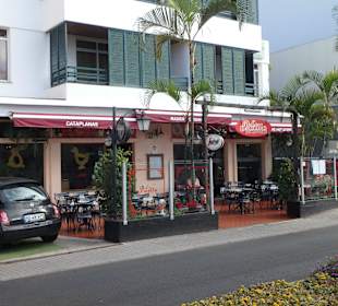 Blick auf das Restaurant