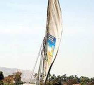 Segelboot auf dem Nil/Luxor