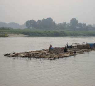 Bootsfahrt zurm Mingun Pagode