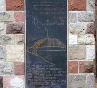 Erinnerungstafel am Altvaterturm
