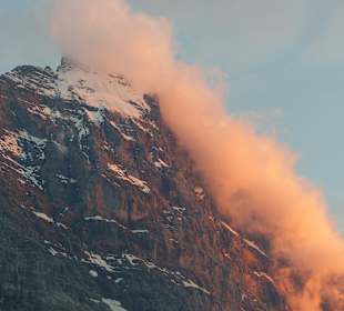 Traumblick - gegenüber auf die Eiger-Nordwand