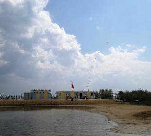 Strand in Bibione Juni 2012