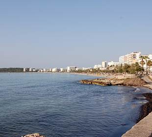 Von Cala Bona aus