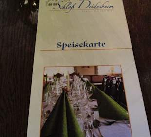 Speisekarte