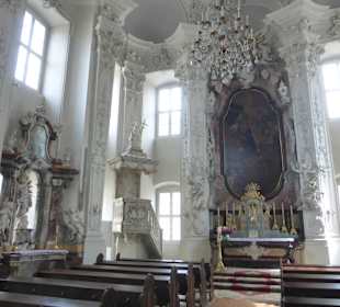 Die Schlosskirche von Schloss Werneck