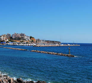 Widok na marine w Agios Nikolaos.