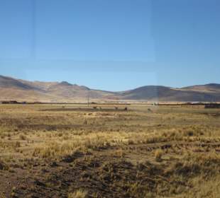 Fahrt durch die Anden