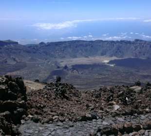 Blick vom Gipfel aus