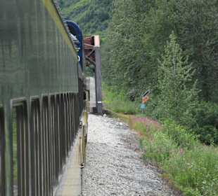 Auf dem Weg zu den Gletschern