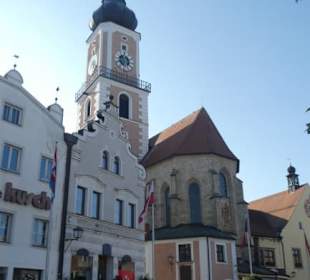 Spaziergang durch Cham, der Stadt am Regenbogen