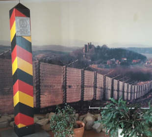 Eine Zeichnung der Grenze