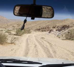 Querfeldein durch die Wüste...