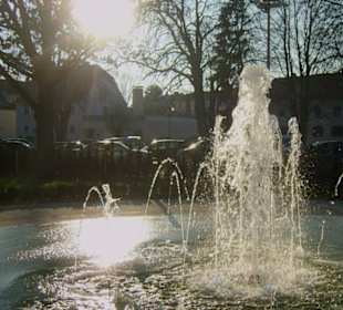 Vereister Brunnen