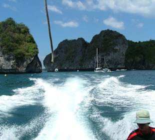 Mit Speedboat nach Phi Phi Island