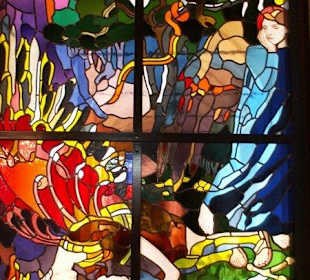 Witraże w Kaplicy Zamkowej