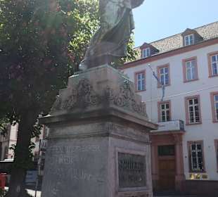 Beim Schillerplatz in Mainz