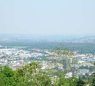 Ausblick von der Burgruine Hohentwiel