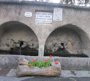 Peglio Brunnenanlage