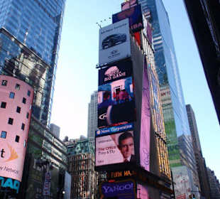 Blick direkt vor dem Hotel