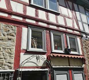 Spaziergang durch die Pfarrgasse in Gelnhausen