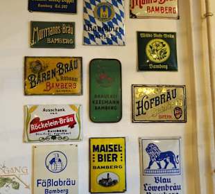 Alte Brauereischilder