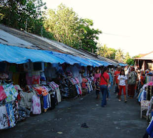 Überall Verkaufsstände