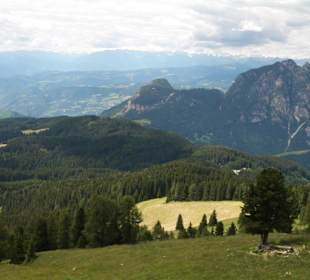 Blick auf die umliegende Bergwelt