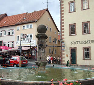 Brunnen am Stadtplatz von Tann