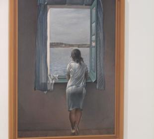 Muchacha en la ventana Dalí