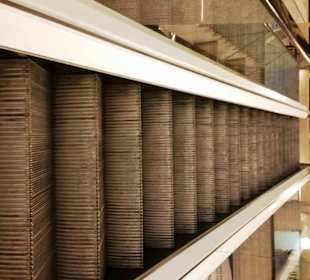 Hoch zum ersten Stockwerk