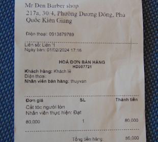 Mr. Den Barber & Tattoo Phu Quoc