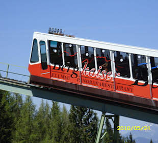 Mit der Standseilbahn auf den Hartkaiser