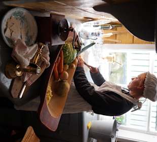 Museumsdorf Gamle Bergen - Das wird Gemüsesuppe