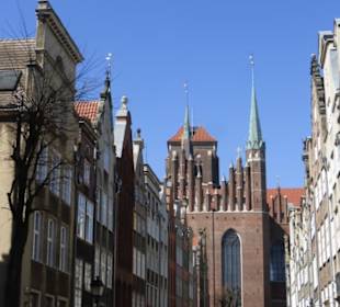 Die Frauengasse in der Danziger Rechtstadt