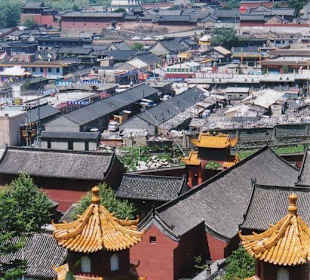 Klosterdorf Taihuai - Wutai Shan