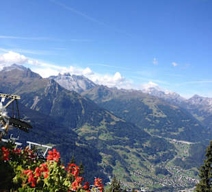 Blick vom Hochjoch (Kapell 1855 m)