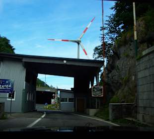 Das berühmte Grenzschild