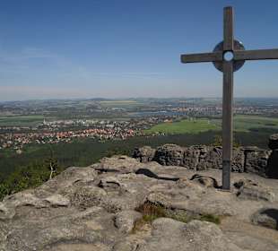 Blick auf Zittau vom "Töpfer"