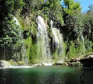 Wasserfälle Antalya