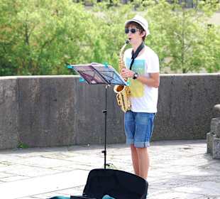 Saxophonspieler
