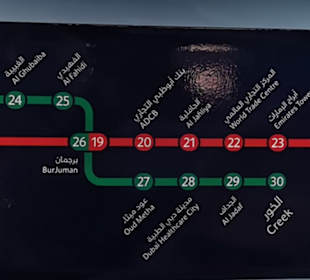Red-Line-Metro Dubai
